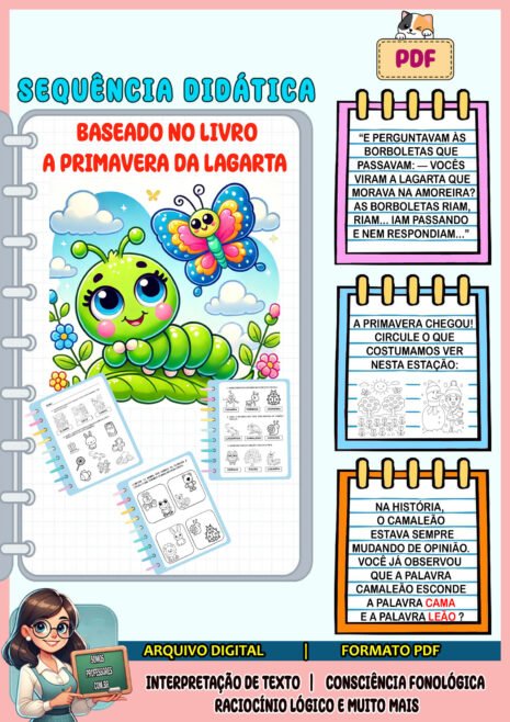 A PRIMAVERA DA LAGARTA