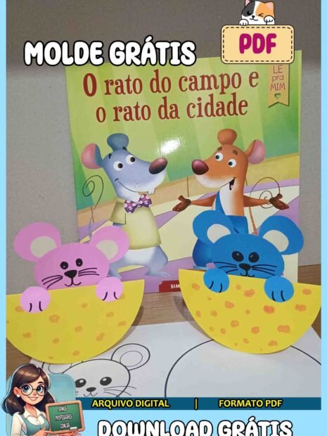 Molde de Rato - Grátis