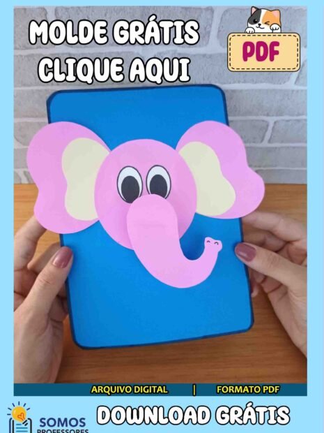 Molde de Elefante -grátis